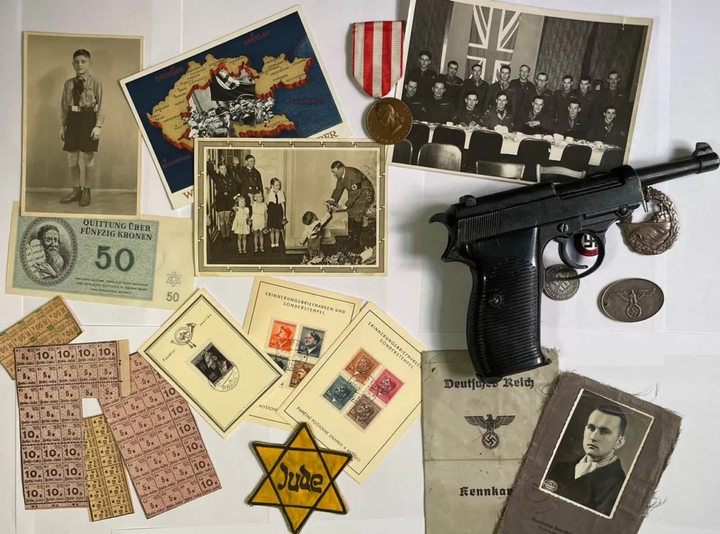 WWII in Prague Tour - collection of Nazi artifacts